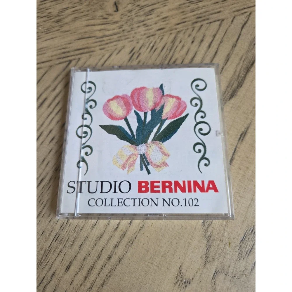 Bernina Deco Brother Bernette For Bernina Embroidery Designs Card No. 102 Spring